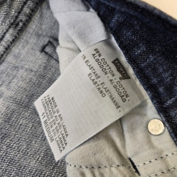 Levi Skinny Medium Dark Wash‎ Jeans 11M - Picture 7 of 7